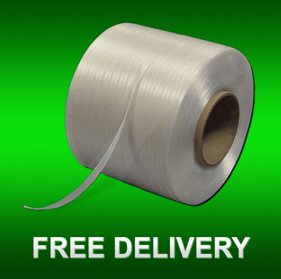 Baler Strapping, 13mm x 250M, 4 Rolls: €115 per Box / €28.50 per Roll / €0.012per Metre